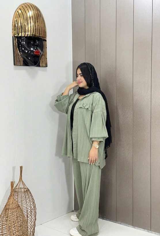 ست مانتو شلوار الهه کد 513