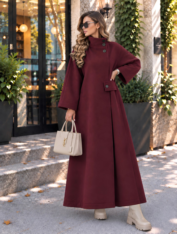 بارونی کتان ماکسی ستین کد 637
